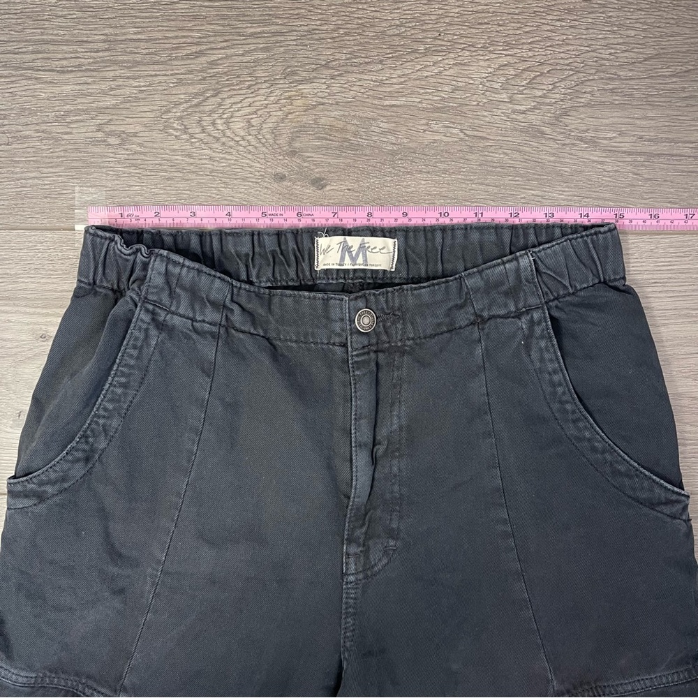 Free People We The Free All Star Pull-On Jeans High Rise Size Medium - Picture 6 of 6